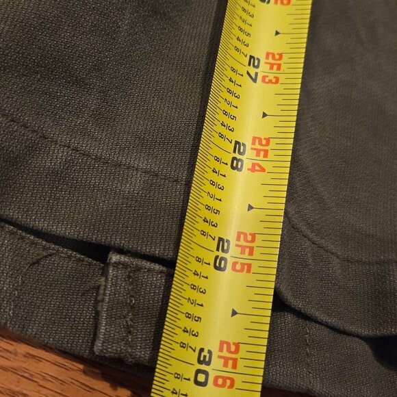 Wahler German Army Military Olive Green Field Shirt Womens Size 7 Grunge 1990s - Picture 13 of 14